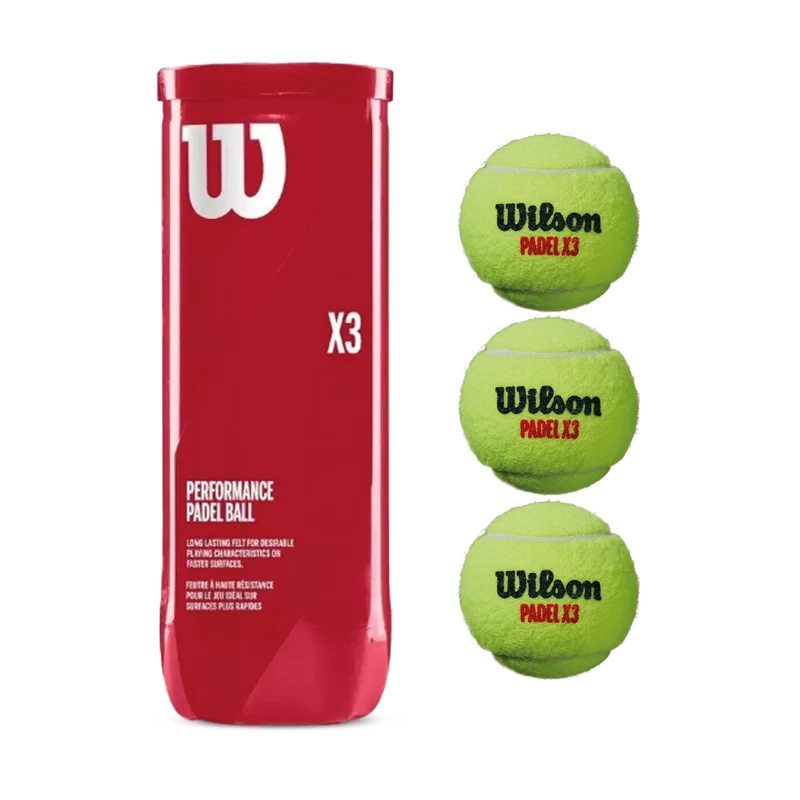 Wilson Padel X3 Ball - Padelbolde
