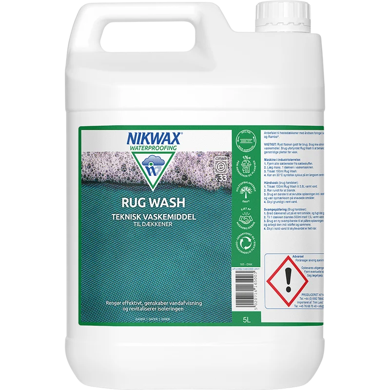Nikwax Rug Wash 5 Liter - Vaskemiddel til Dækkener