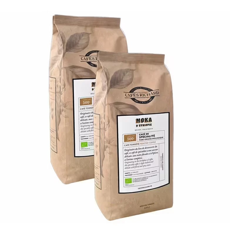 Cafés Richard | Coffee Moka Ethiopia Organic 500g GRS (Coffee Beans)