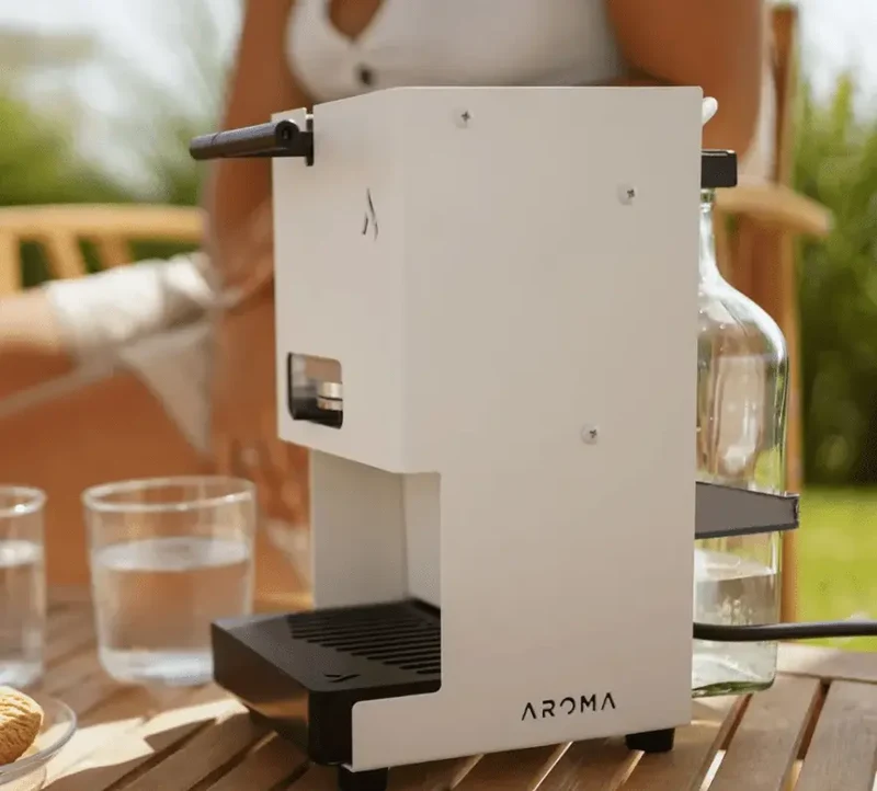 Aroma E.GO – Bærbar italiensk espressomaskine til pods