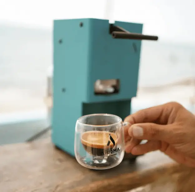 Aroma E.GO – Bærbar italiensk espressomaskine til pods