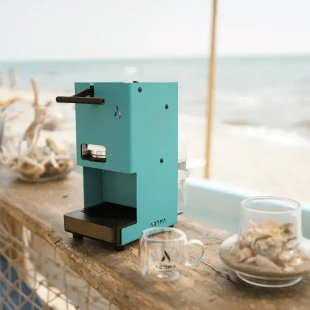 Aroma E.GO – Bærbar italiensk espressomaskine til pods