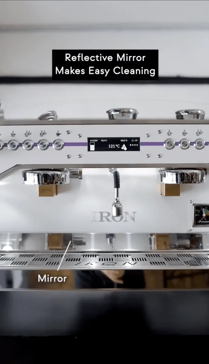 La Nuova Era IRON 2-gruppers kommerciel multiboiler espressomaskine