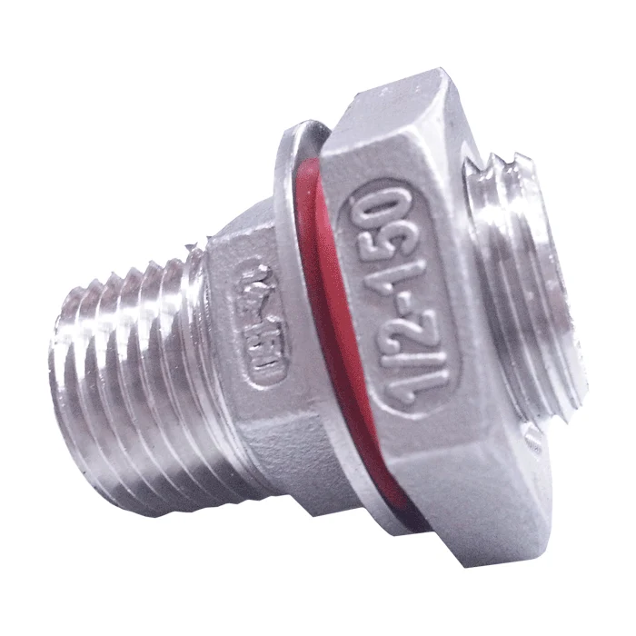 1/2" Weldless Bulkhead