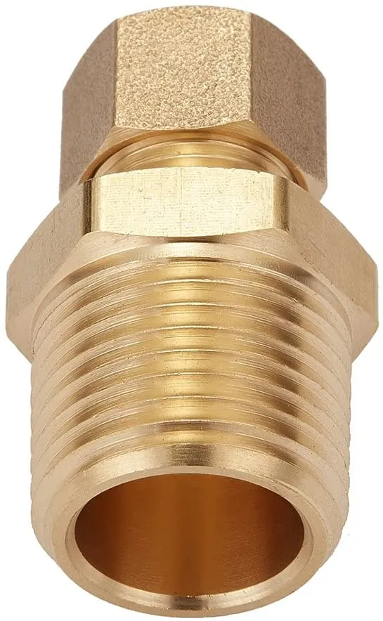 1/2" MPT x 3/8" Compression Fitting