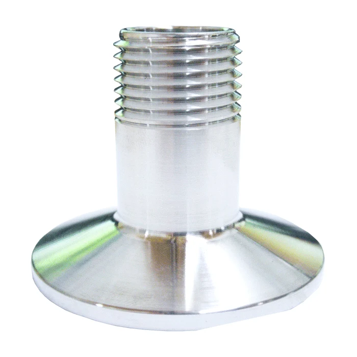 1 1/2" Sanitary Tri-Clamp x 1/2" MPT