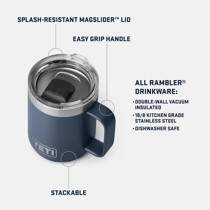 Rambler Krus 295ml - Hvid