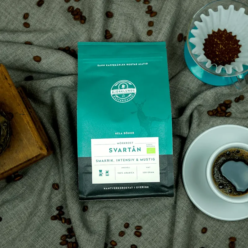 Björklunds Kaffebox – 3 x brygmalet kaffe i gaveæske