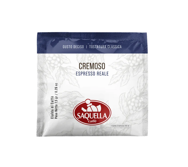 Saquella Cialda Cremoso kapsler - 50 stk