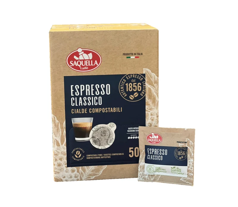 Saquella Cialda Classico kapsler - 50 stk
