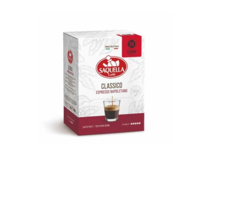 Saquella Cialda Napoletano kapsler - 50 stk