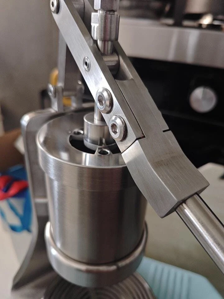 Aleman Sniper espressomaskine med manuel arm | Precision Tower i rustfrit stål