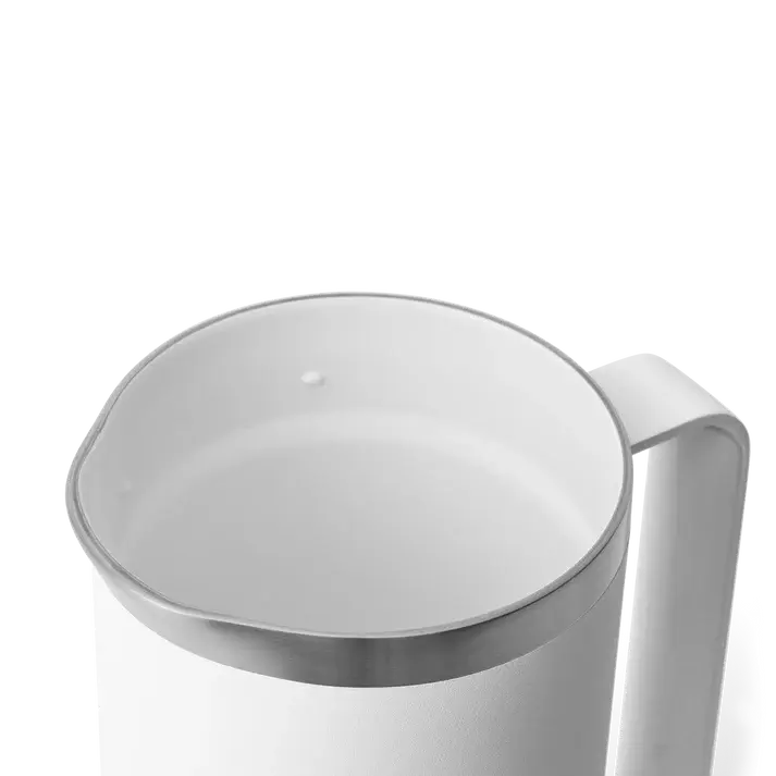 French Press 1l - Hvid