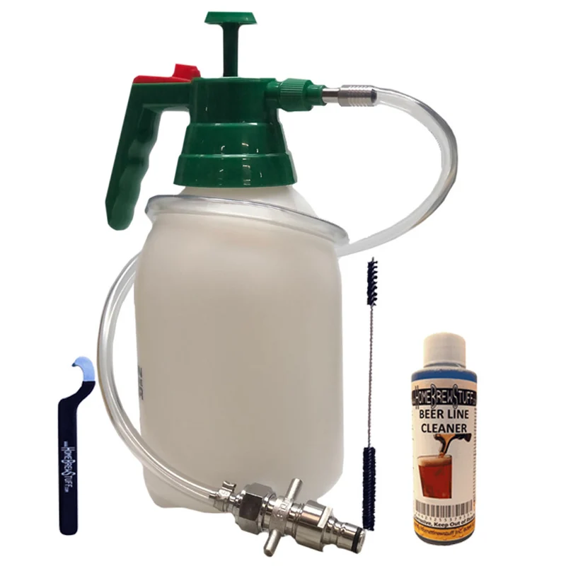 1/2gal Beer Line Cleaning Kit for Commercial and Homebrew Draft Systems