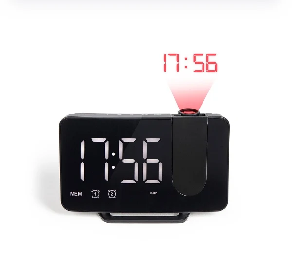 Livoo Clockradio med tidsprojektion