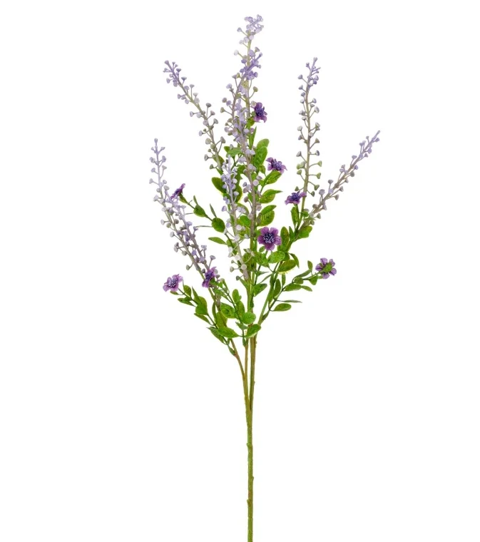 Kunstig Phytolacca Lilla H72 cm