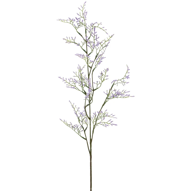 Kunstig Limonium gren lys lilla H83 cm