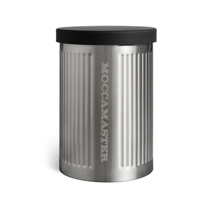 Moccamaster kaffedåse stål H18 cm