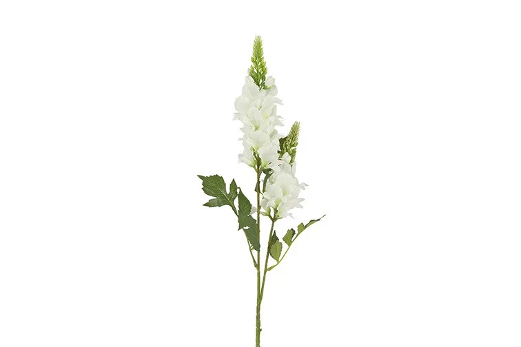 Kunstig Lupin Hvid H77 cm