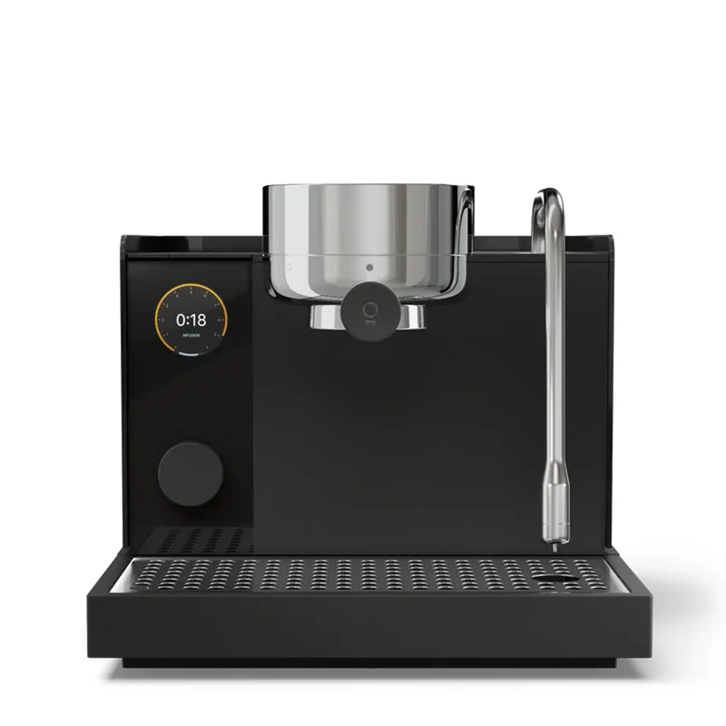 Serie 1-espressomaskine og kaffebrygger – sort