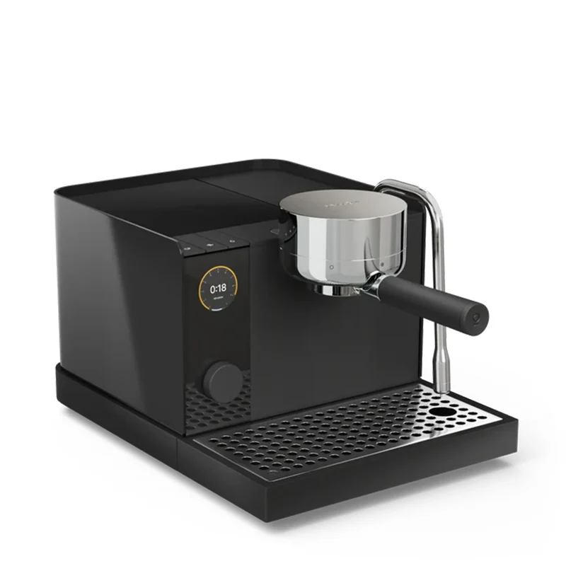 Serie 1-espressomaskine og kaffebrygger – sort