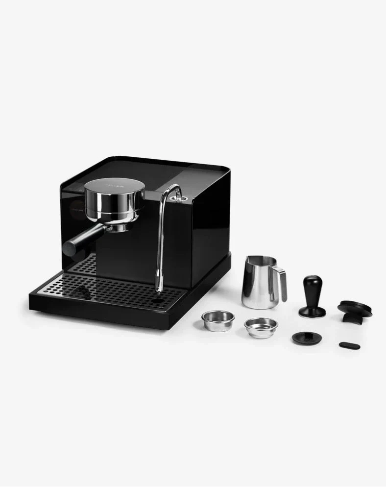 Serie 1-espressomaskine og kaffebrygger – sort