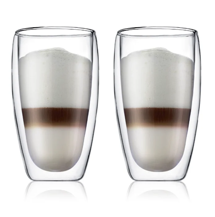 Bodum Pavina dobbeltvægget glas - 2 stk / 0,45 liter