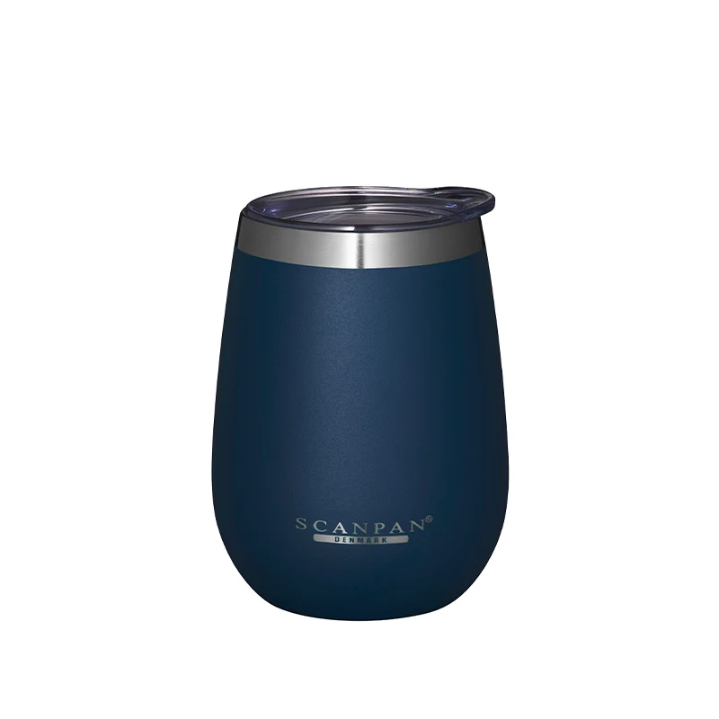 Scanpan TO-GO termotumbler/termokop med låg Oxford Blue 300 ml