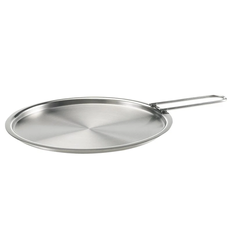 Eva Trio tallerkenlåg stål - 16 cm