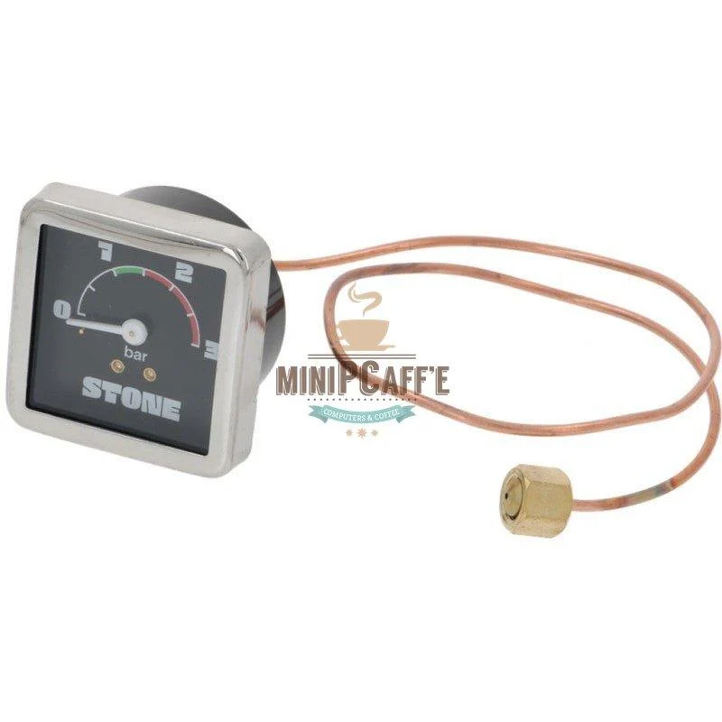 Stone Espresso Lite Plus Mine Boiler Replacement Pressure Gauge 0-3 Bar