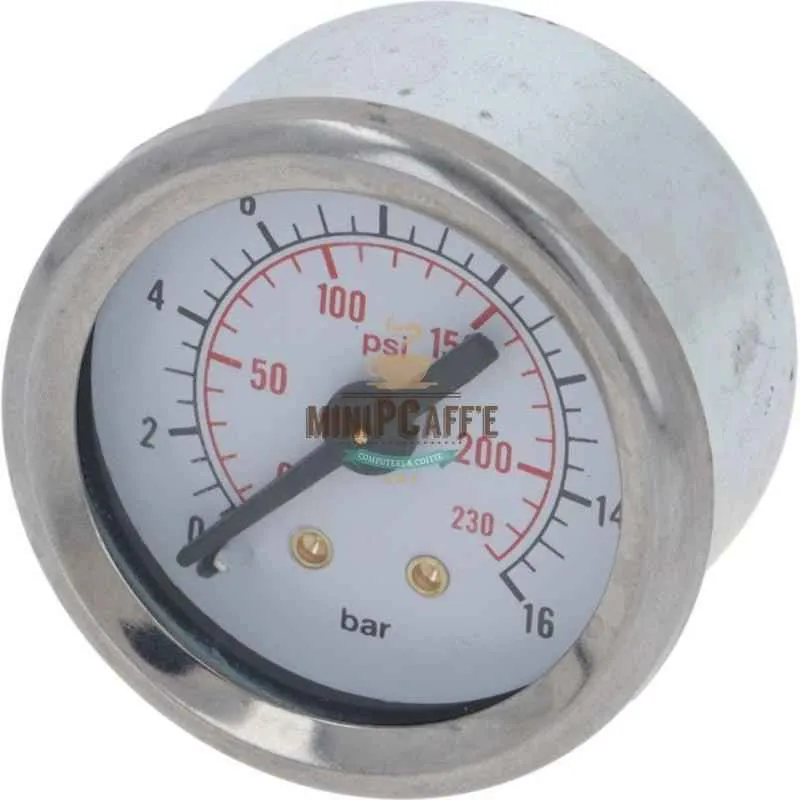 Nuova Simonelli Musica & Talento Replacement Pump Pressure Gauge 0-16 Bar