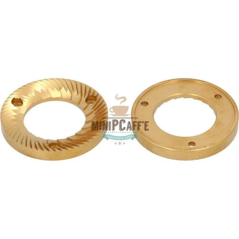 Replacement 75mm Titanium Burrs for Macap MXD MXDZ Grinders
