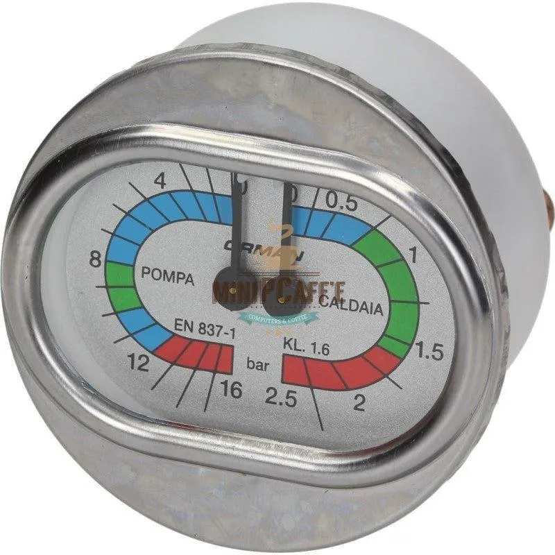 Gaggia GD & GE Pump and Boiler Replacement Pressure Gauge