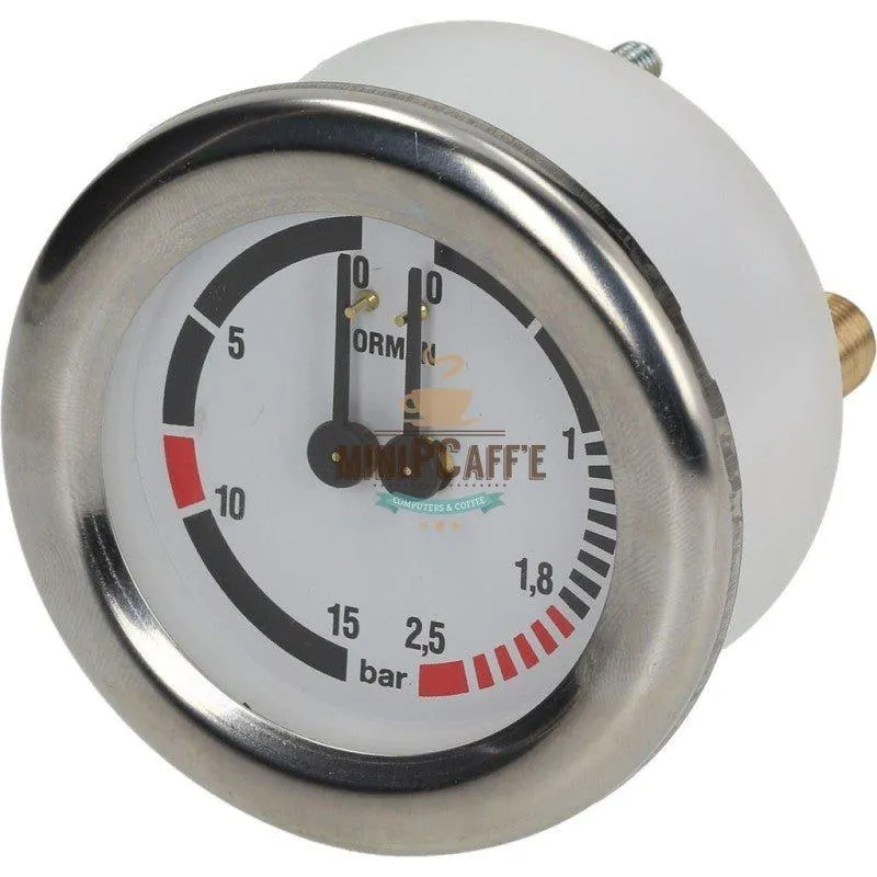 BFC Pump & Boiler Replacement Double Scale Pressure Gauge