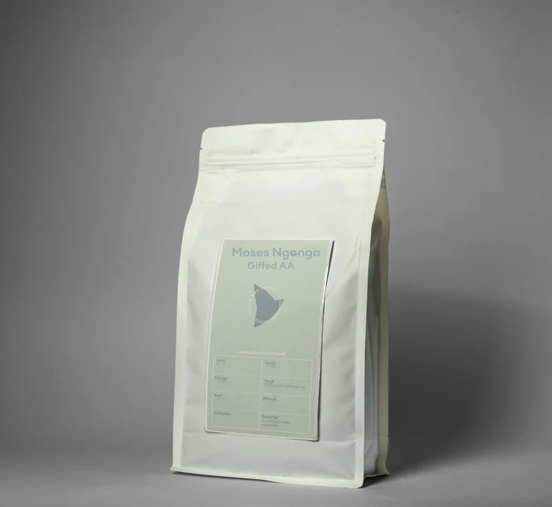 Kaffebønner - Moses Nganga, 1000g