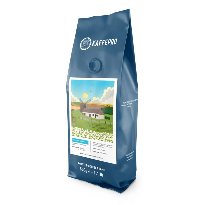 Kaffepro Morning Bloom - Kaffepakke: 6 x 500g Kaffebønner