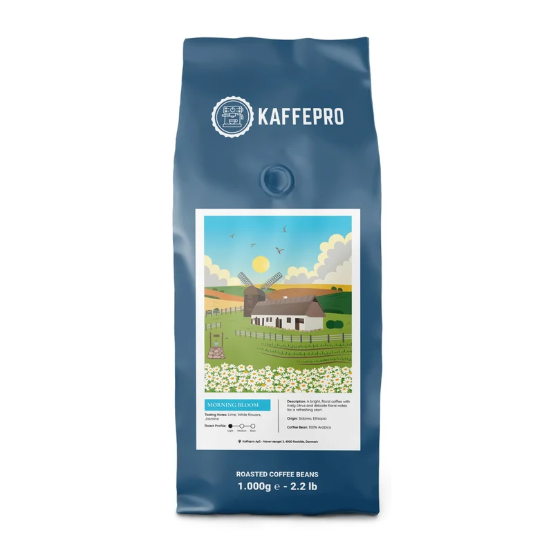 Kaffepro Morning Bloom - Kaffepakke: 4 x 1kg Kaffebønner