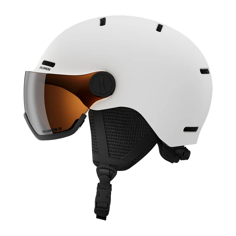 Salomon Jr Orka Visor Helmet - Børne skihjelm med skibrille