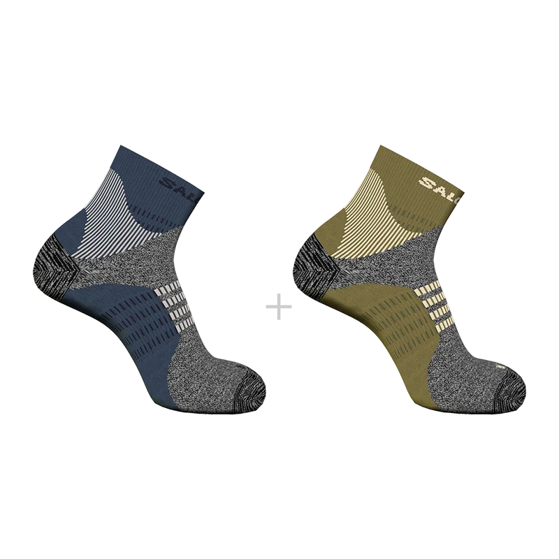 Salomon X Ultra Quarter Merion 2-pack - Outdoor Strømper