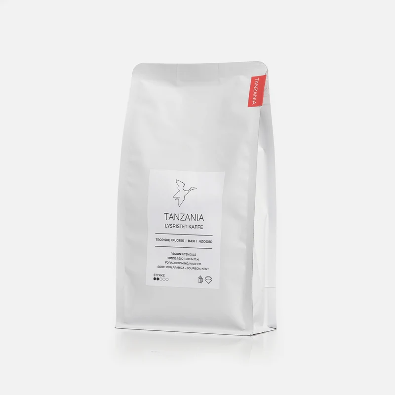 Lysristet kaffe fra Tanzania
