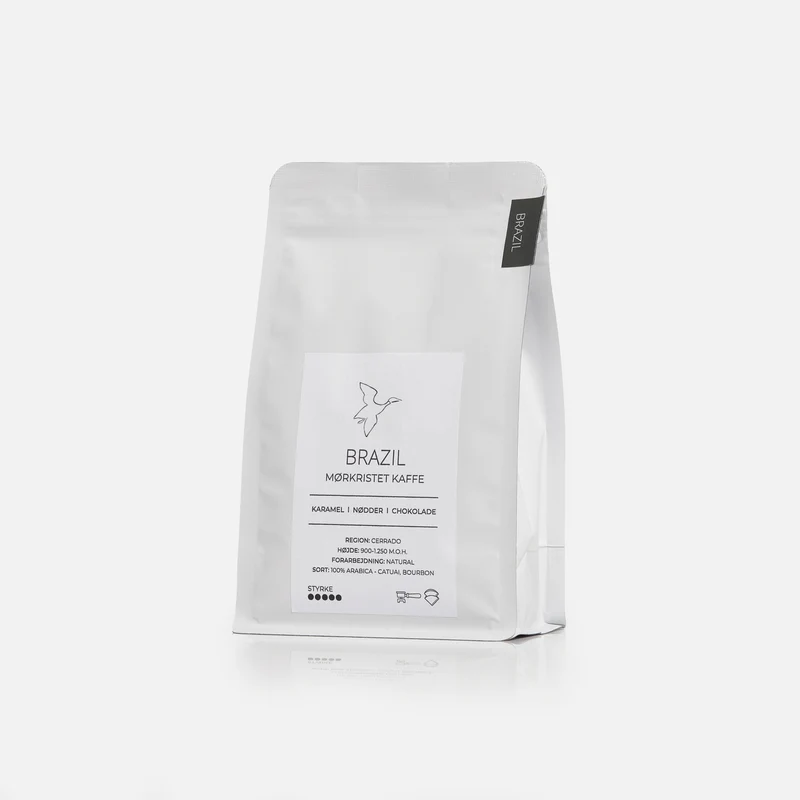 Mørkristet kaffe fra Brasilien