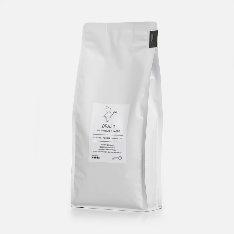 Mørkristet kaffe fra Brasilien