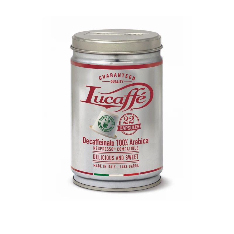 Italienske kaffekapsler 22 stk. 100% Arabica koffeinfri