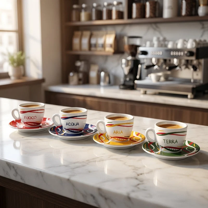 Tazzine da caffè Kremoso Collezione 2026 4pz