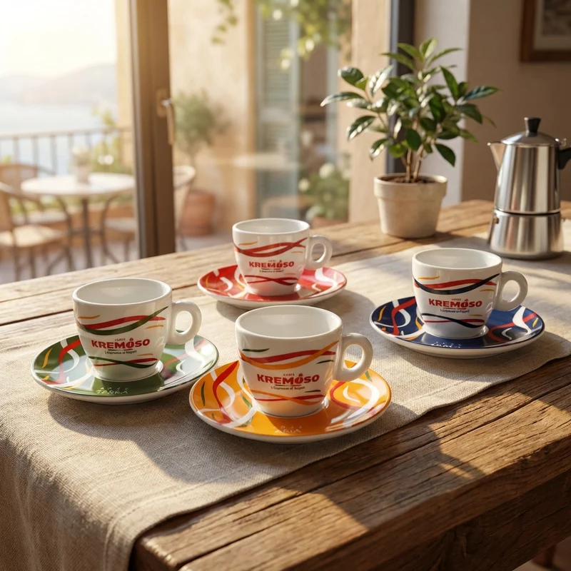 Tazzine da caffè Kremoso Collezione 2026 4pz