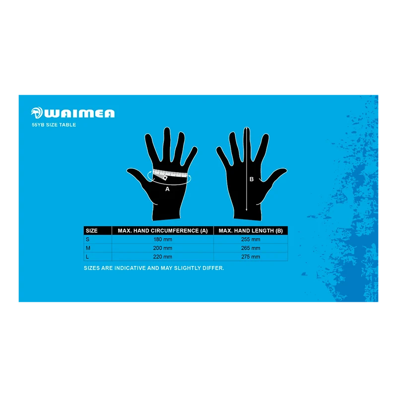 Waimea Neo Gloves, Uni - Voksen Neopren Handsker