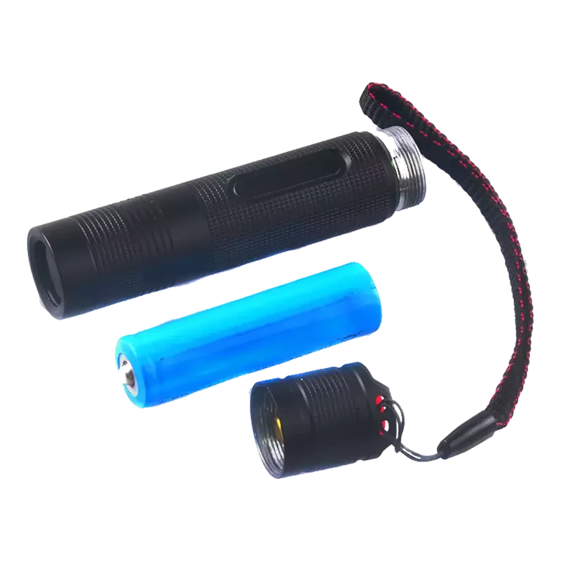 Genopladelig UV/Ravlygte 5 W med batteri og lader