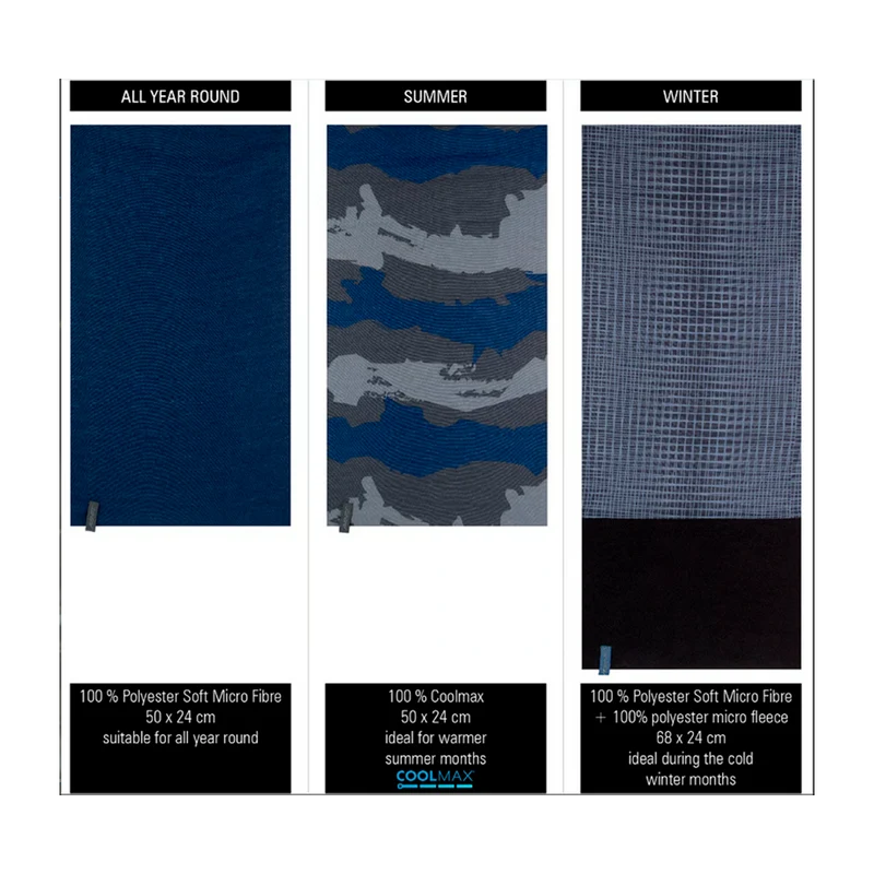 Neckwarmer Set of 3 - Voksen Halsedisse
