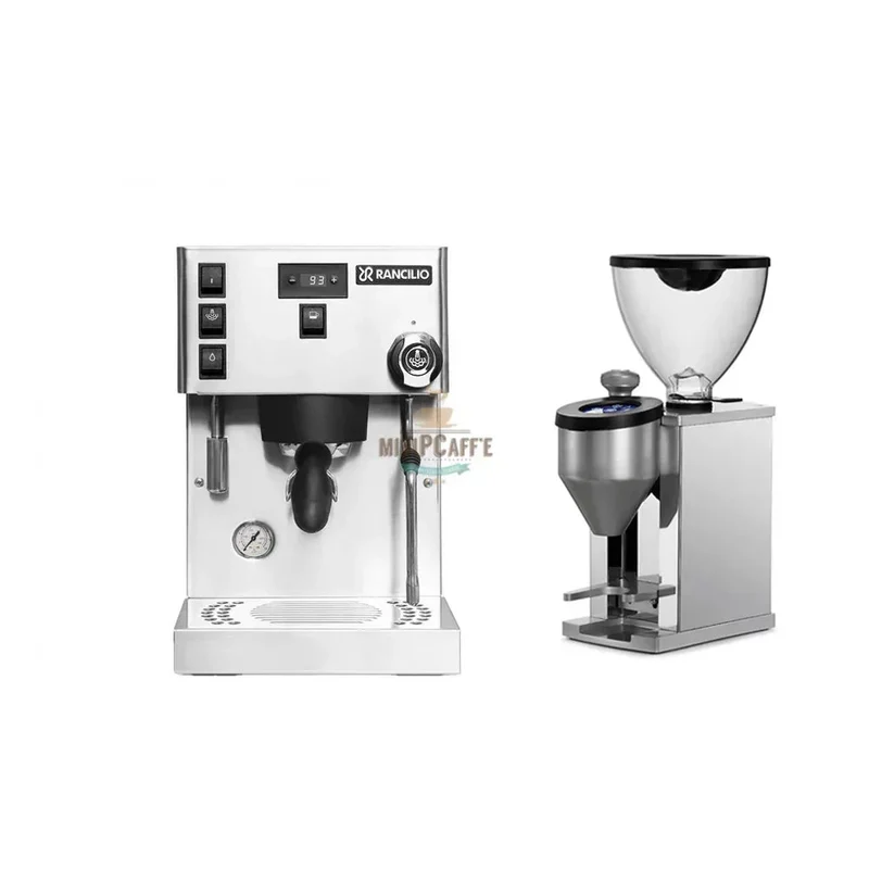 Rancilio Silvia Pro X with Rocket Faustino Grinder