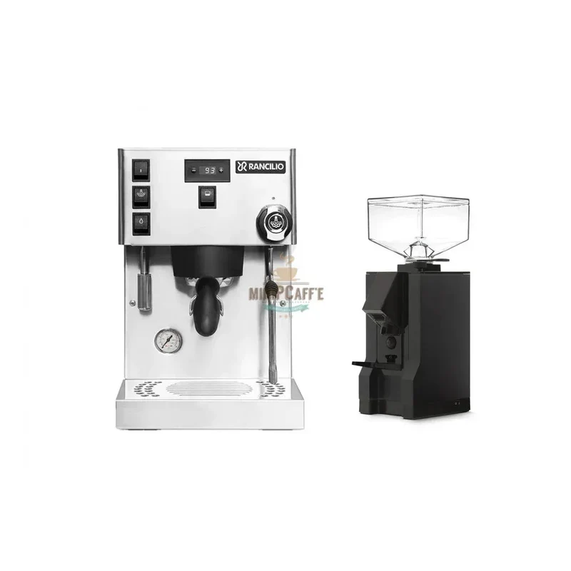 Rancilio Silvia Pro X with Eureka Manuale Grinder